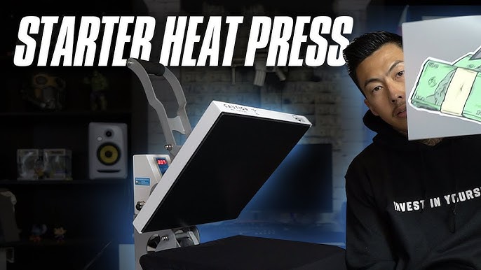 HEAT PRESS NATION CRAFTPRO PINK HEAT PRESS UNBOXING AND REVIEW: MY HUSBAND  SURPRISED ME! 