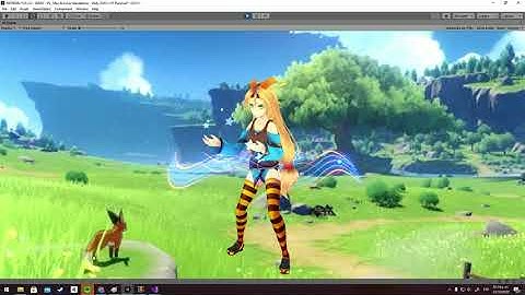 UNITY VFX GENSHIN IMPACT AURA