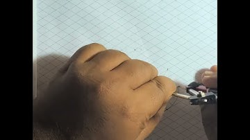 Square prism on a cylindrical block on ISO sheet