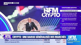 BFM Crypto, les Pros : Cryptos, une baisse généralisée des marchés