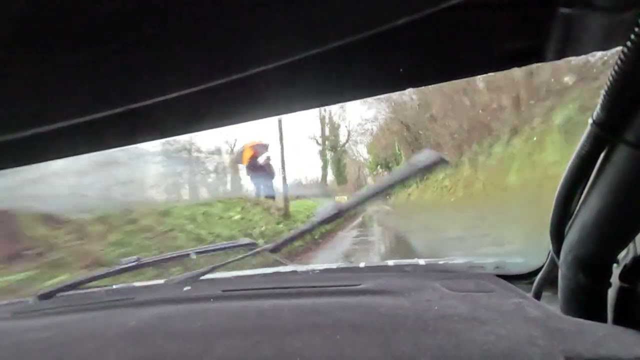 Es3 St Benoist rallye cote fleurie 2025 Brunson / Nollet