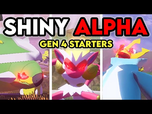 REGIGIGAS STARTER ALPHA SHINY 🌟 Pokemon Legends: Arceus, EV Trained