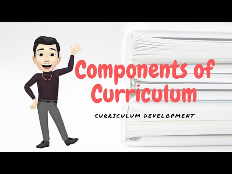 Video: Wat zijn de onderdelen van het curriculum?