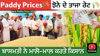 Paddy Prices Today| ਬਾਸਮਤੀ ਨੇ ਮਾਲੋ-ਮਾਲ ਕਰਤੇ ਕਿਸਾਨ | Punjab Mandi Prices | ਝੋਨੇ ਦੇ ਤਾਜ਼ਾ ਮੰਡੀ ਰੇਟ ?