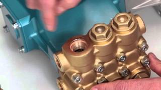 Servicing Valves - Cat Pumps 66DX, 6DX, 5DX Series
