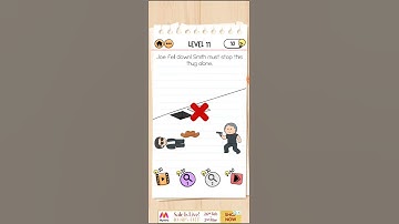 Brain Test 2 - Smith and Joe - Part 2 - Level 11 Walkthrough Solution By Mobile Gaming Junction