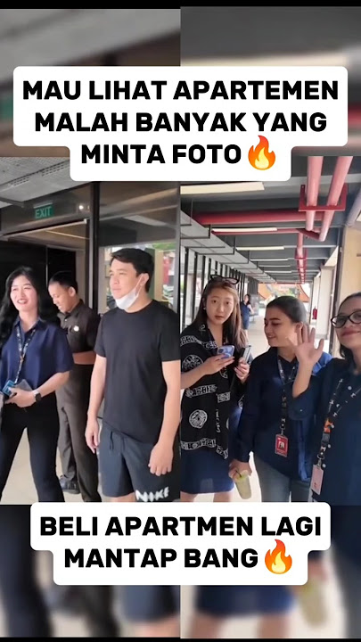 WANTED TO SEE THE APARTMENT. SO MANY PEOPLE ASKED FOR PHOTOS THAT THERE WERE QUEUES #billysyahput...