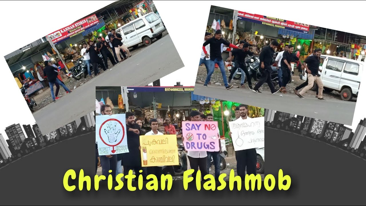 Christian Flashmob By IPC Theological Seminary Kottayam Students | Ettumanoor Bus Stand