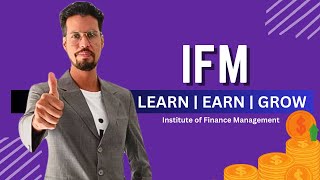 Institute of Finance Management #IFM | Best Trading Academy in India