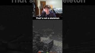 THAT WASN'T A SKELETON... #minecraft