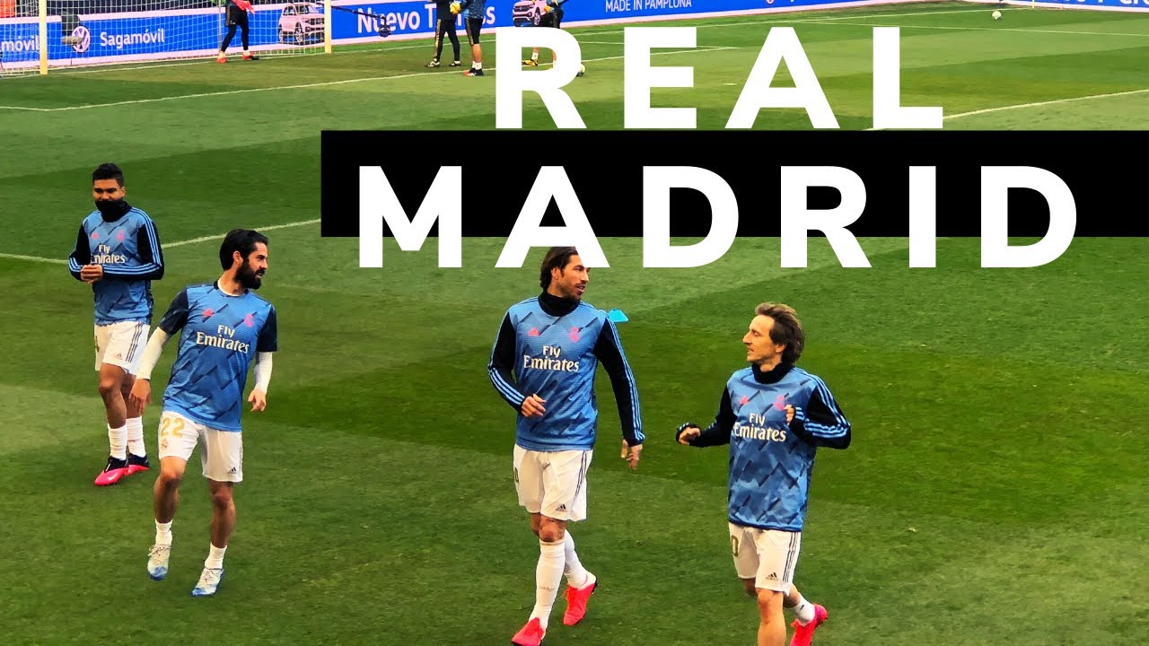 レアル マドリード シュート練習風景 Real Madrid Shooting Practice Scene Youtube