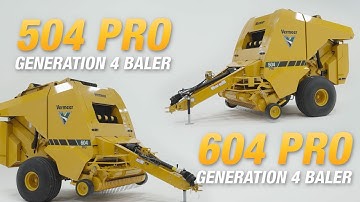 Introducing the 504 Pro G4 and 604 Pro G4 balers | Vermeer