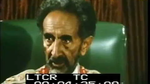 Wie hieß der König von Äthiopien?