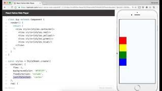 React Native بالعربي - Flex layout System