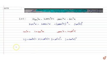 `2sec^2alpha-sec^4alpha-2cosec^2alpha+cosec^4alpha=cot^4alpha-tan^4alpha`