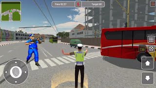 محاكي العاب سيارات شرطة - شرطي مرور تنظيم سير المركبات - العاب شرطة - العاب اندرويد screenshot 2