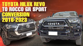 Toyota Hilux Revo To Rocco Gr Sport Conversion 2016-2023 After Installation Autostore.pk