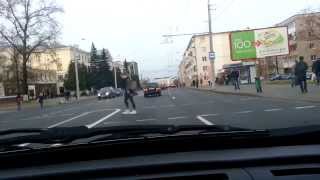 Выехал с тротуара на пешеходный переход