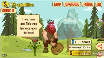 Axe clicker funny Oswald are chopping in almost invisible tree (2)