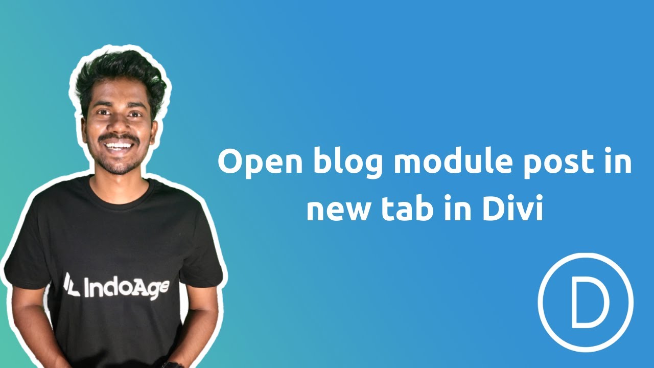 How to Open Blog Post in New Tab in Divi - YouTube