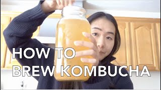 How to Brew Your First Batch of Kombucha