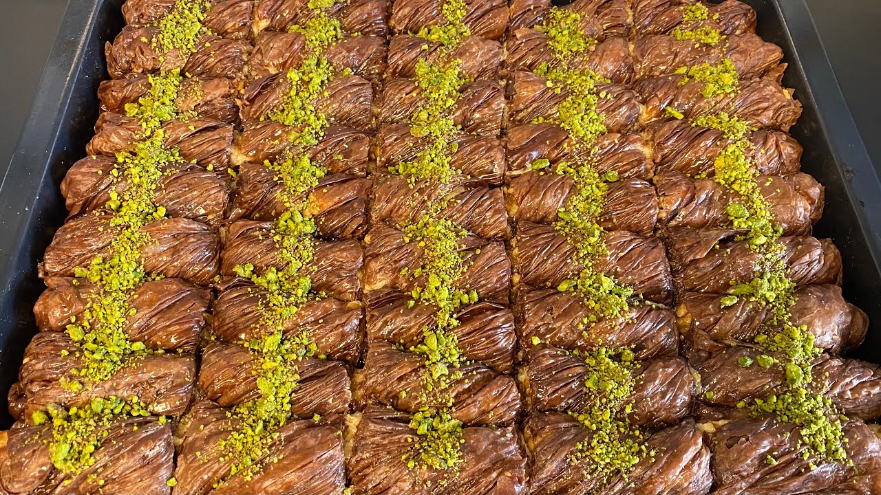 ???? Kaymaklı Kakaolu Baklava Çeşitleri ???????? Baklava mit kakao