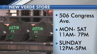 Austin FC opens new Verde Store on Congress