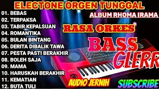Dangdut Orkes  Album Rhoma Irama   Electone Orgen Tunggal Rasa Orkes Bass Glerr 