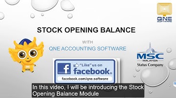 Stock - Stock Opening Balance