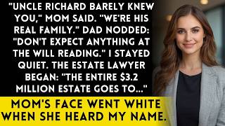 Mom Said 'Uncle Never Cared About You'   Then His Estate Lawyer Read My Name As Sole Heir