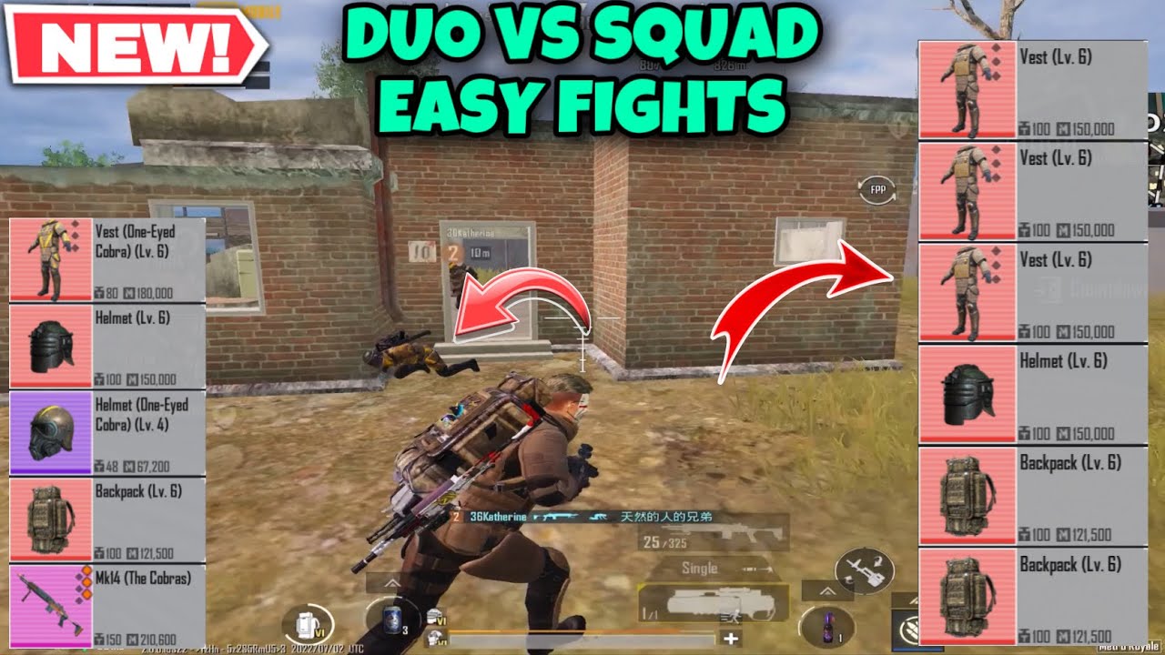 Metro Royale Duo vs Squad Easy Fights in Advanced Mode / PUBG METRO ROYALE CHAPTER 8