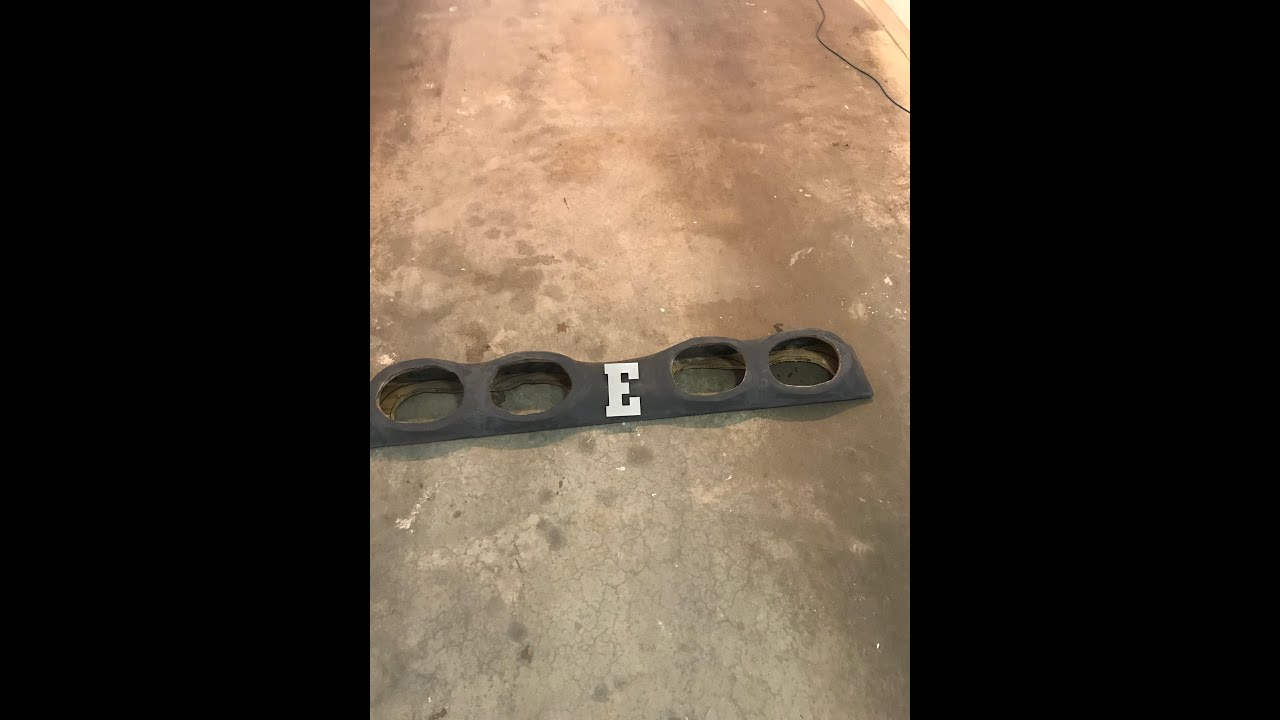 Custom Rear Deck Speaker Enclosure Build GBody YouTube