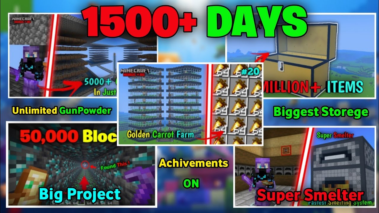 DOWNLOAD MY BEST SURVIVAL WORLD IN MINECRAFT POCKET EDITION | MY ...