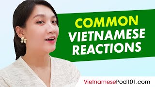 Vietnamese Reactions | Vietnamese Culture