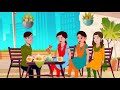 तीन सालियां || cartoon kisse || #story #youtube #cartoon 