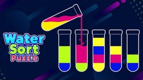 water colour sort puzzle level 114 😱 walkthrough gameplay 🎮😱🎯_ Android Gameplay 😱🎯🎮