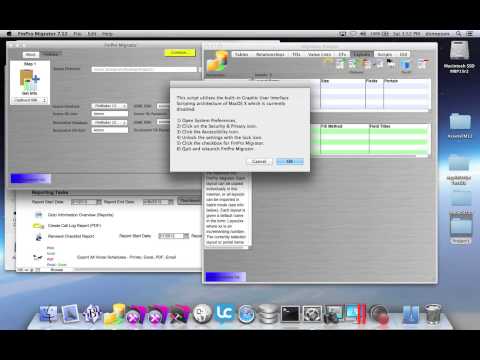 Importing FileMaker Layouts into FmPro Migrator [macOS]