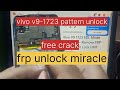 VIVO V9 1723 Pattern unlock Free Tool Miracle Crack Frp