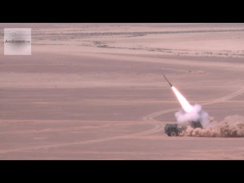 Jordanian HIMARS Rocket