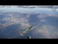 War Thunder ; Spitfire Mk.IIa Venture I ; enemy shot down😁