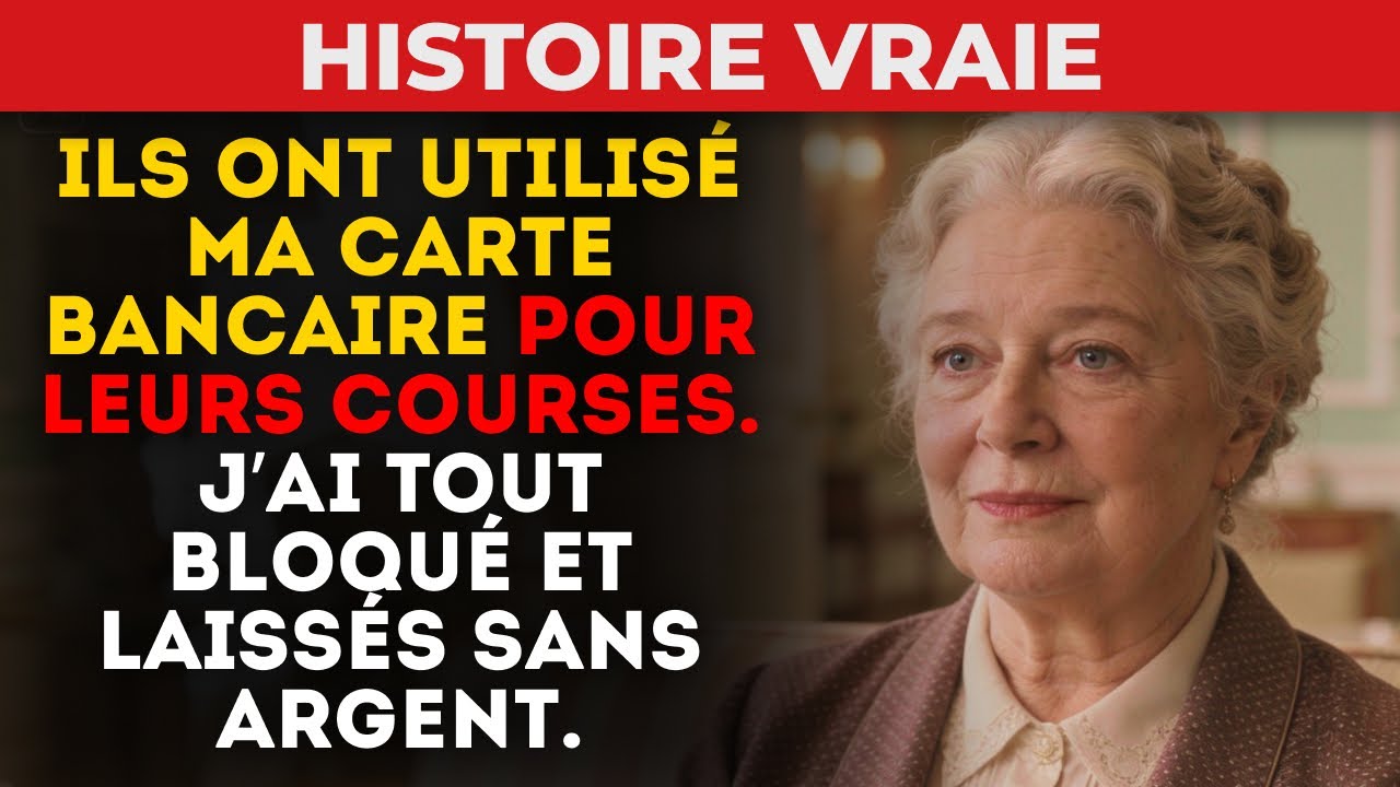 Ils Ont Utilisé Ma Carte Bancaire Pour Leurs Courses. J’Ai Tout Bloqué Et Laissés Sans Argent.