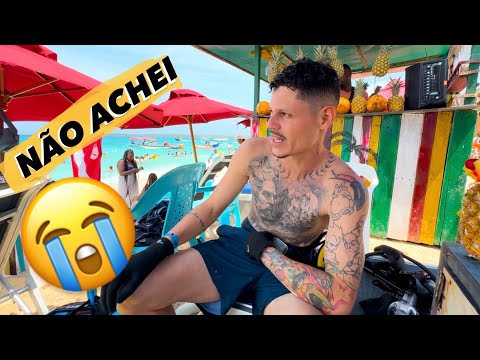 Perdi meu detector de metais na praia da Colômbia