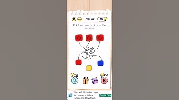 Brain Test Level 280 Answer