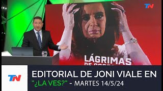 Editorial Joni Viale: 'Lágrimas de Cocodrilo' (Martes 14/5/24)