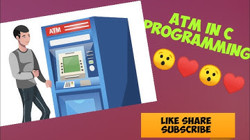 #ATM#ccoding#gameinc ATM Maker in C programming Language:🤔🤔♥️♥️