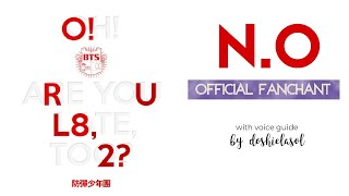 [ Fanchant/응원법] BTS — N.O | (2023 version of my fanchant guide, see description box why)