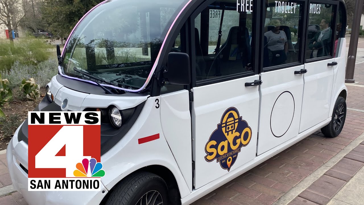 FREE electric trolley service makes exploring San Antonio greener YouTube