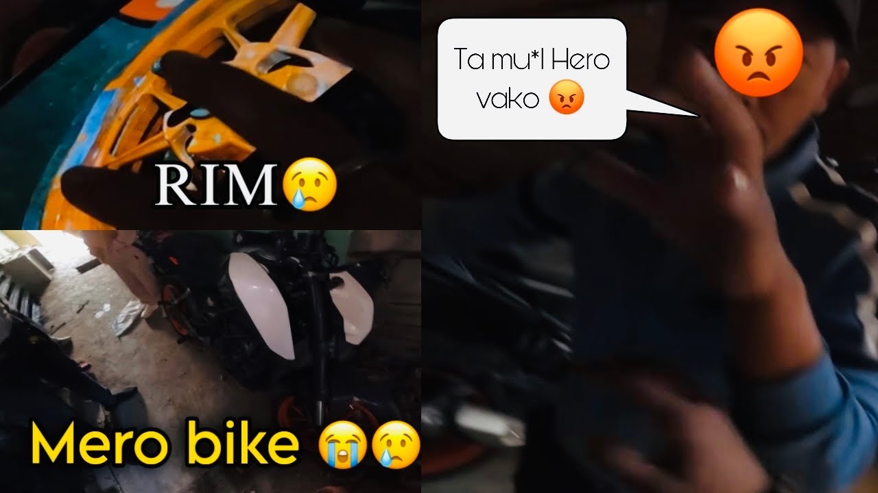 BIKE KO HALAT 💔😢 || Thakuri vlogs 