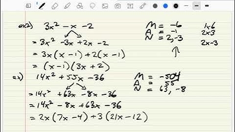 Factoring Complex Trinomials using Decomposition