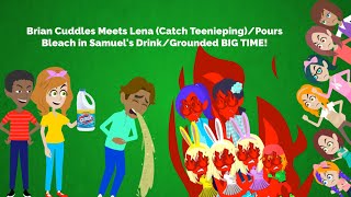 Brian Cuddles Meets Lena Catch Teeniepingpours Bleach In Samuels Drinkgrounded Big Time